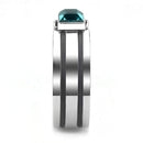 Crystal Wedding Rings TK3291 Stainless Steel Ring with Top Grade Crystal