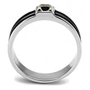 Crystal Wedding Rings TK3292 Stainless Steel Ring with Top Grade Crystal