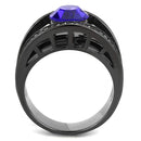 Crystal Wedding Rings TK3453 Stainless Steel Ring with Top Grade Crystal