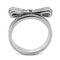 Crystal Wedding Rings TK3506 Stainless Steel Ring with Top Grade Crystal