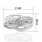 Silver Jewelry Rings Cubic Zirconia Rings LO2054 Rhodium Brass Ring with AAA Grade CZ Alamode Fashion Jewelry Outlet