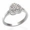 Silver Jewelry Rings Cubic Zirconia Rings LO2056 Rhodium Brass Ring with AAA Grade CZ Alamode Fashion Jewelry Outlet