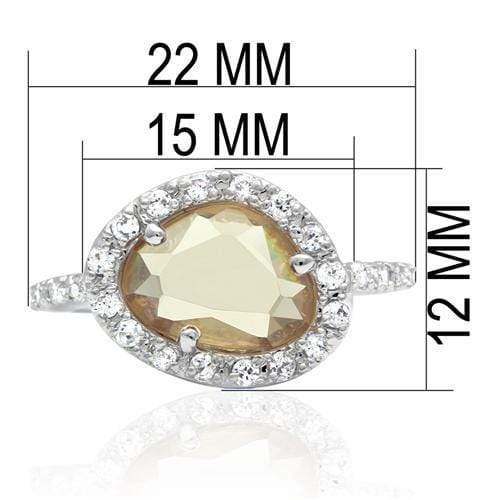 Silver Jewelry Rings Cubic Zirconia Rings LO2060 Rhodium Brass Ring with AAA Grade CZ Alamode Fashion Jewelry Outlet