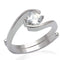 Silver Jewelry Rings Cubic Zirconia Rings LO2067 Rhodium Brass Ring with AAA Grade CZ Alamode Fashion Jewelry Outlet