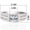 Silver Jewelry Rings Cubic Zirconia Rings LO2070 Rhodium Brass Ring with AAA Grade CZ Alamode Fashion Jewelry Outlet