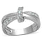 Cute Rings 3W819 Rhodium Brass Ring with AAA Grade CZ