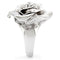 Engagement Ring Styles 1W044 Rhodium Brass Ring