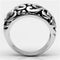 Silver Jewelry Rings Engagement Ring Styles 3W052 Rhodium Brass Ring Alamode Fashion Jewelry Outlet