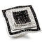 Engagement Rings 0W058 Rhodium + Ruthenium Brass Ring with AAA Grade CZ