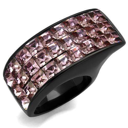 Engagement Rings For Women TK2359 - Stainless Steel Ring with Crystal