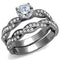 Engagement Rings For Women TK2475 Stainless Steel Ring with AAA Grade CZ