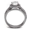 Engagement Rings For Women TK2476 Stainless Steel Ring with AAA Grade CZ