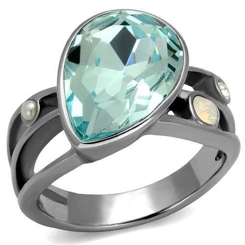 Engagement Rings For Women TK2502 Stainless Steel Ring with Crystal