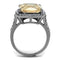 Engagement Rings For Women TK2503 Stainless Steel Ring with AAA Grade CZ