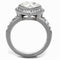 Engagement Rings For Women TK2504 Stainless Steel Ring with Crystal