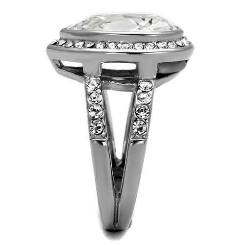 Engagement Rings For Women TK2504 Stainless Steel Ring with Crystal