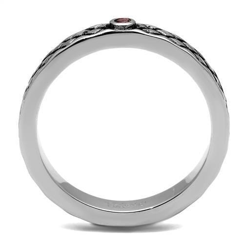 Engagement Rings For Women TK2566 Stainless Steel Ring with Crystal