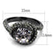 Engagement Rings For Women TK2604 Stainless Steel Ring with Crystal