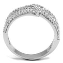 Engagement Rings Sale 3W1214 Rhodium Brass Ring with AAA Grade CZ