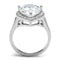 Engagement Rings Sale 3W1215 Rhodium Brass Ring with AAA Grade CZ