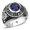 Engagement Rings TK3727 Stainless Steel Ring with Synthetic in Montana