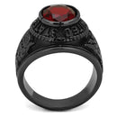 Engagement Rings TK414706J Black - Stainless Steel Ring with Synthetic
