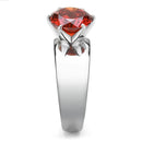 Engagement Rings TK52001 Stainless Steel Ring with AAA Grade CZ