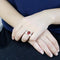 Engagement Rings TK52001 Stainless Steel Ring with AAA Grade CZ