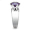 Silver Jewelry Rings Engagement Rings TK52002 Stainless Steel Ring with AAA Grade CZ Alamode Fashion Jewelry Outlet