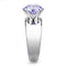 Engagement Rings TK52006 Stainless Steel Ring with AAA Grade CZ