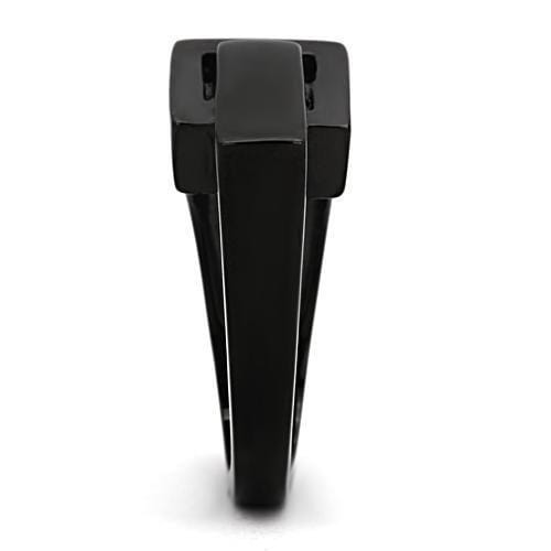 Engagement Rings TK989 Black - Stainless Steel Ring