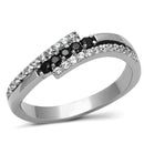 Engagement Rings TK996 Stainless Steel Ring with CZ