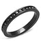 Silver Jewelry Rings Engagement Wedding Rings 3W1138 Light Black  (Gun) Brass Ring with CZ Alamode Fashion Jewelry Outlet