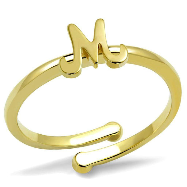 Gold Band Ring LO3994 Flash Gold Brass Ring