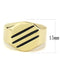 Gold Band Ring TK3598 Gold - Stainless Steel Ring