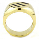 Gold Band Ring TK3598 Gold - Stainless Steel Ring