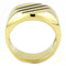 Gold Band Ring TK3598 Gold - Stainless Steel Ring