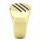 Gold Band Ring TK3598 Gold - Stainless Steel Ring