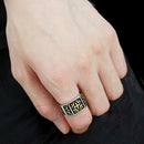 Gold Band Ring TK3622 Two-Tone Gold - Stainless Steel Ring