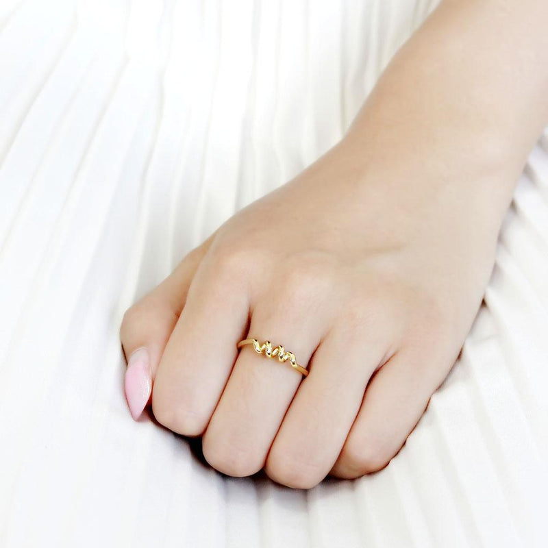 Gold Band Ring TK3626 Gold - Stainless Steel Ring