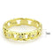 Gold Band Ring TK3629 Gold - Stainless Steel Ring with Top Grade Crystal