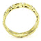 Gold Band Ring TK3629 Gold - Stainless Steel Ring with Top Grade Crystal