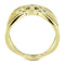 Gold Band Ring TK3639 Gold - Stainless Steel Ring