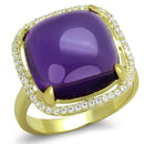 Silver Jewelry Rings Gold Engagement Rings TS392 Gold 925 Sterling Silver Ring with Synthetic Alamode Fashion Jewelry Outlet