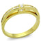 Gold Engagement Rings TS403 Gold 925 Sterling Silver Ring with CZ