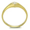 Gold Engagement Rings TS406 Gold 925 Sterling Silver Ring with CZ