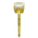 Gold Engagement Rings TS539 Gold 925 Sterling Silver Ring with CZ