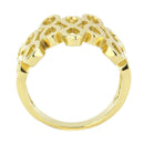 Gold Nugget Ring TK3569 Gold - Stainless Steel Ring