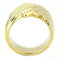 Gold Nugget Ring TK3576 Gold - Stainless Steel Ring