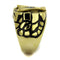 Gold Pinky Ring TK2372 Gold - Stainless Steel Ring with Epoxy